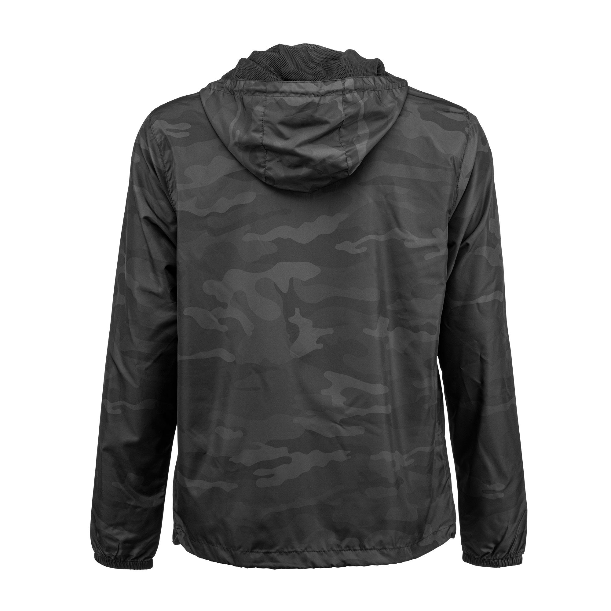 Windbreaker hooded top jacket