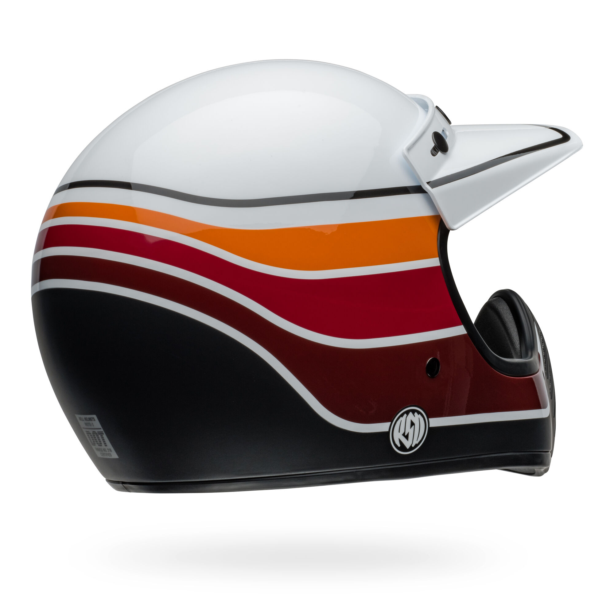 Casco moto bell clearance retro