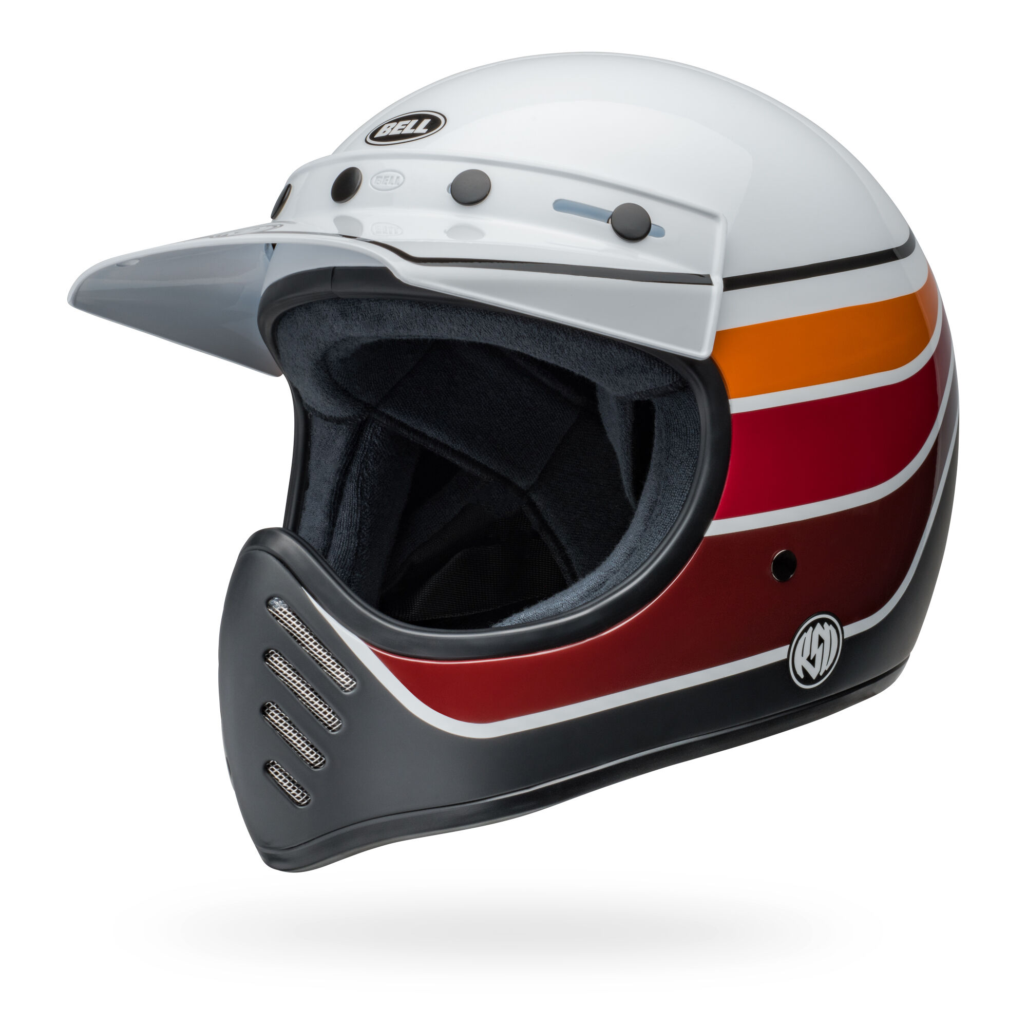 Bell moto 3 cheek on sale pads