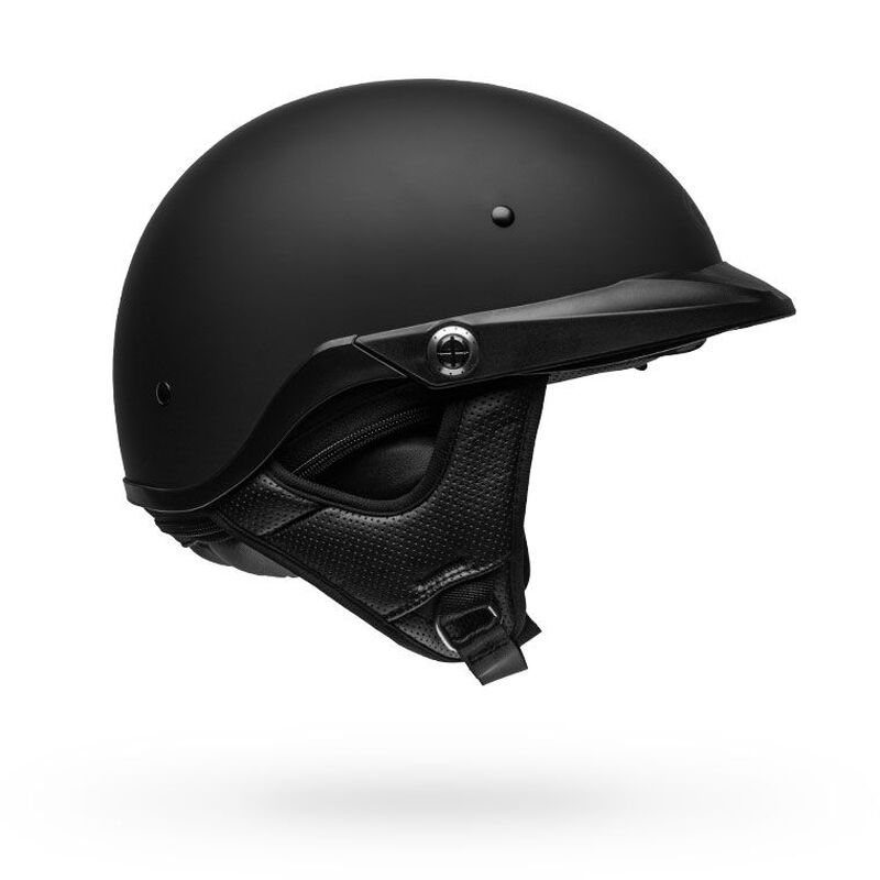 Myamis Pit Boss Half Helmet Motorcycle Men Women Dot Approved Novelty Cruiser Retro Half Face Helmets with Visor Custom Fit MH118