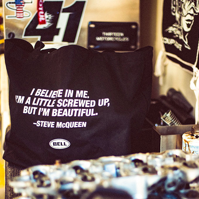 Steve McQueen Believe Tote Bag Specs