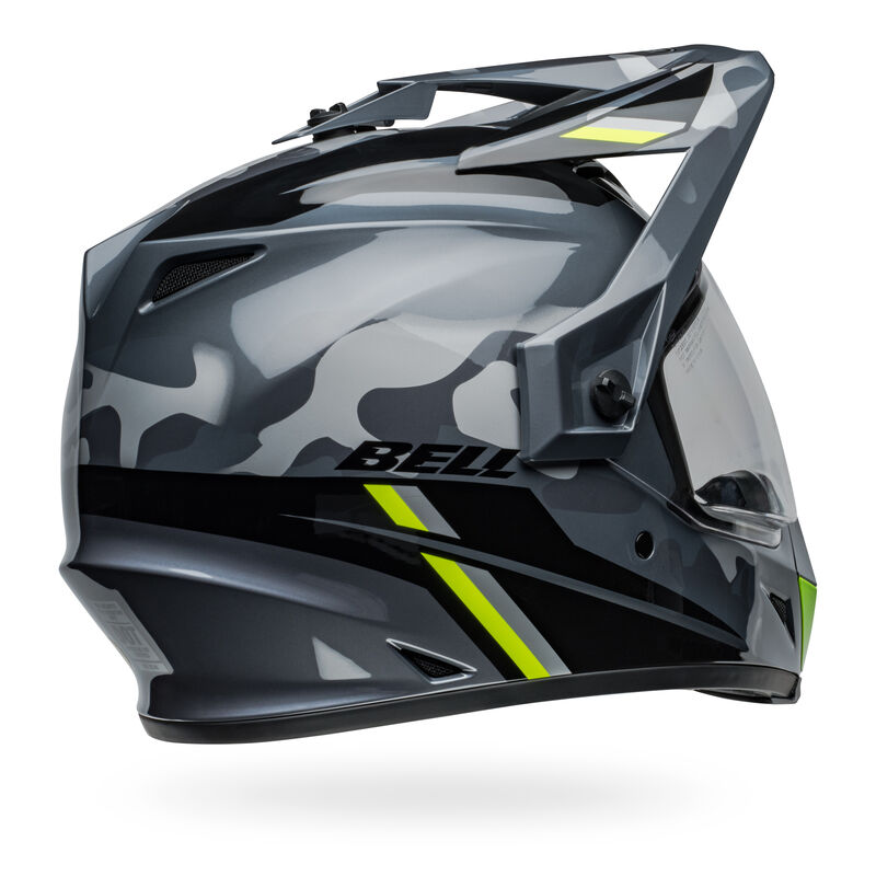 Casque Moto Cross Enduro Bell MX-9 MIPS DISRUPT Noir Charbon