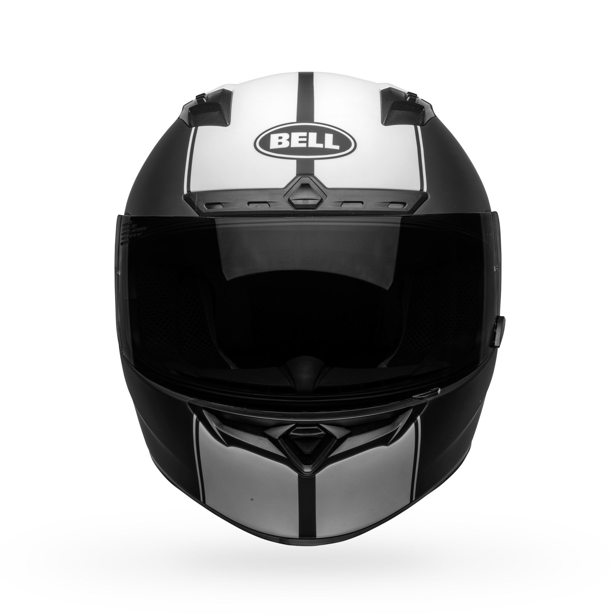 XXL BELL QUALIFIER MOMENTUM HI VIS GLOSSY BLACK FULL FACE MOTORCYCLE HELMET XS 
