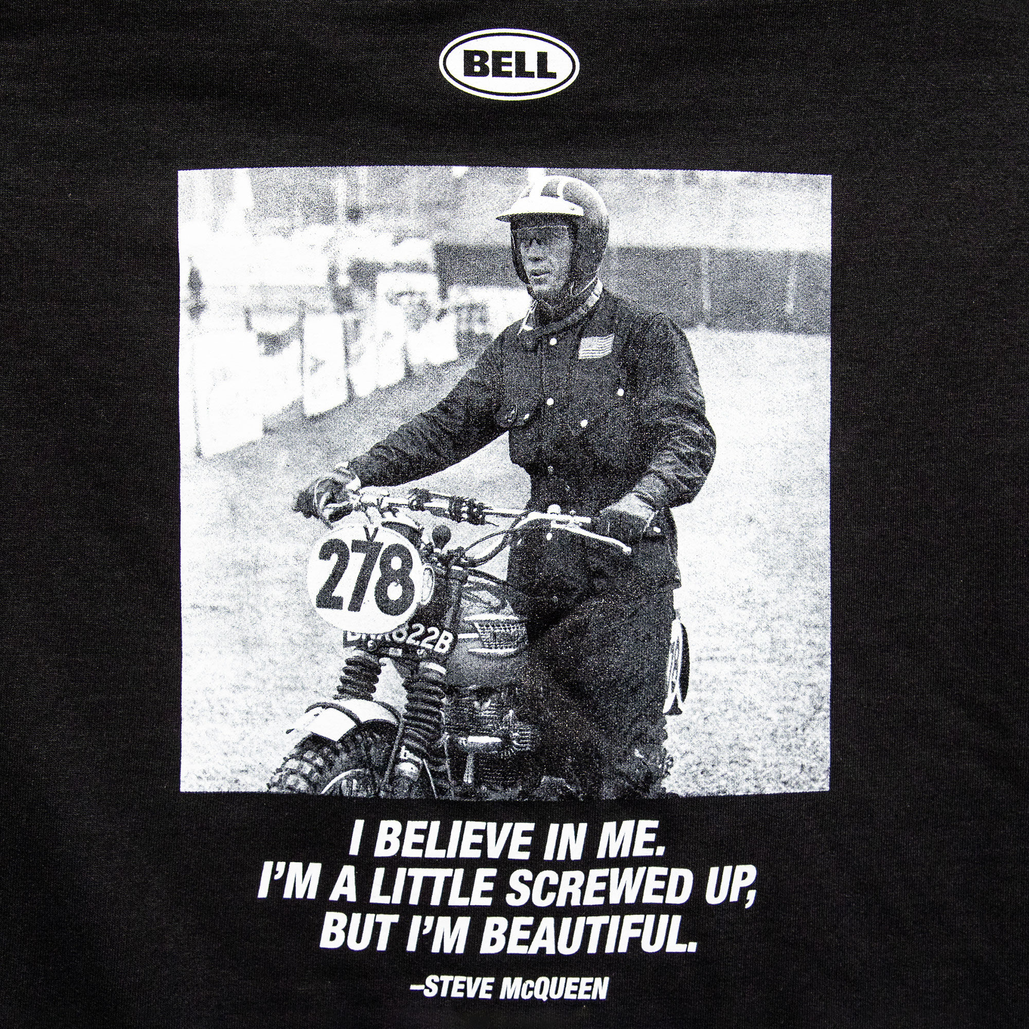 Steve mcqueen triumph t shirt deals