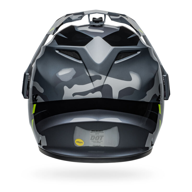 Casque Moto Cross Enduro Bell MX-9 MIPS DISRUPT Noir Charbon