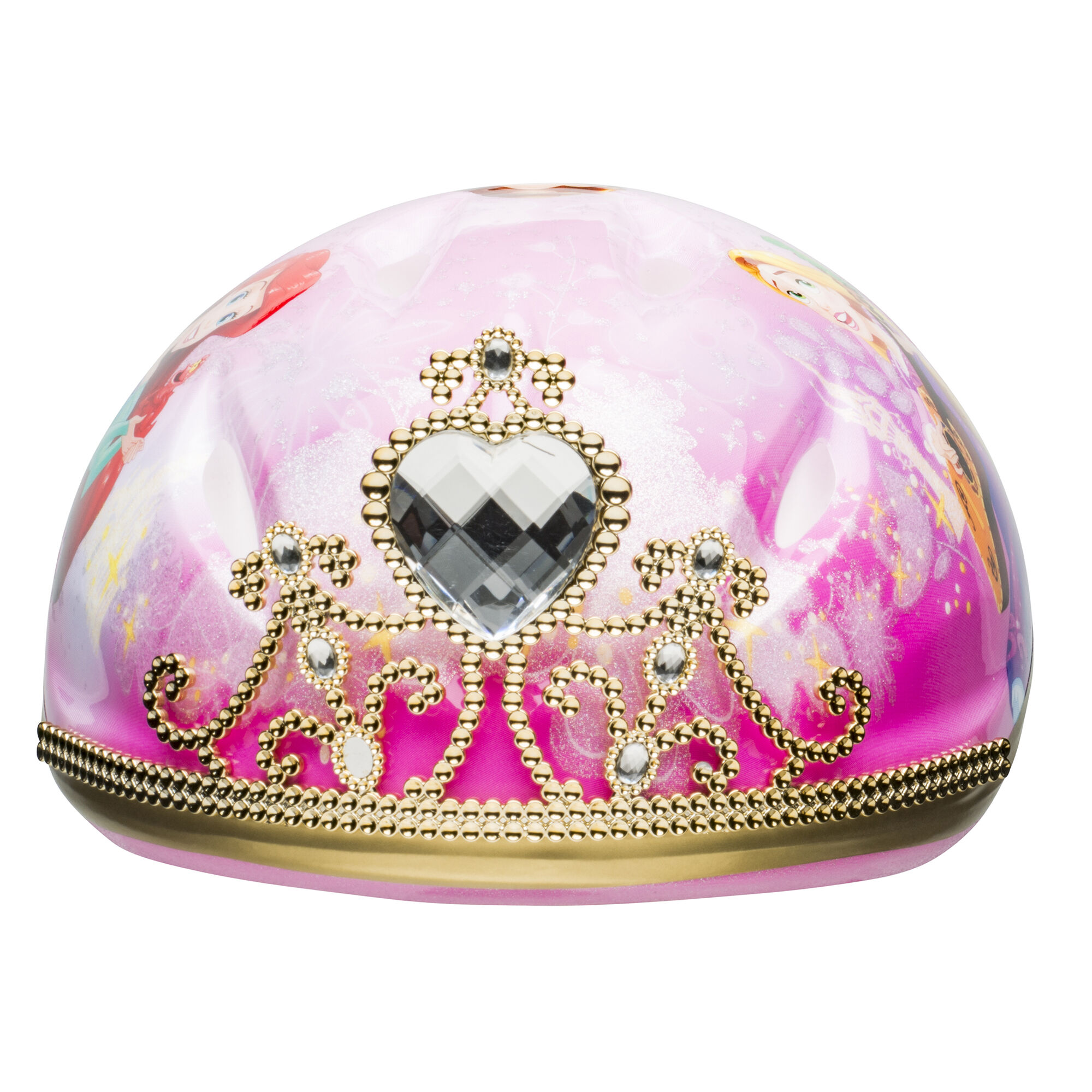 Disney Princess 3D Gold Tiara Bell Helmets