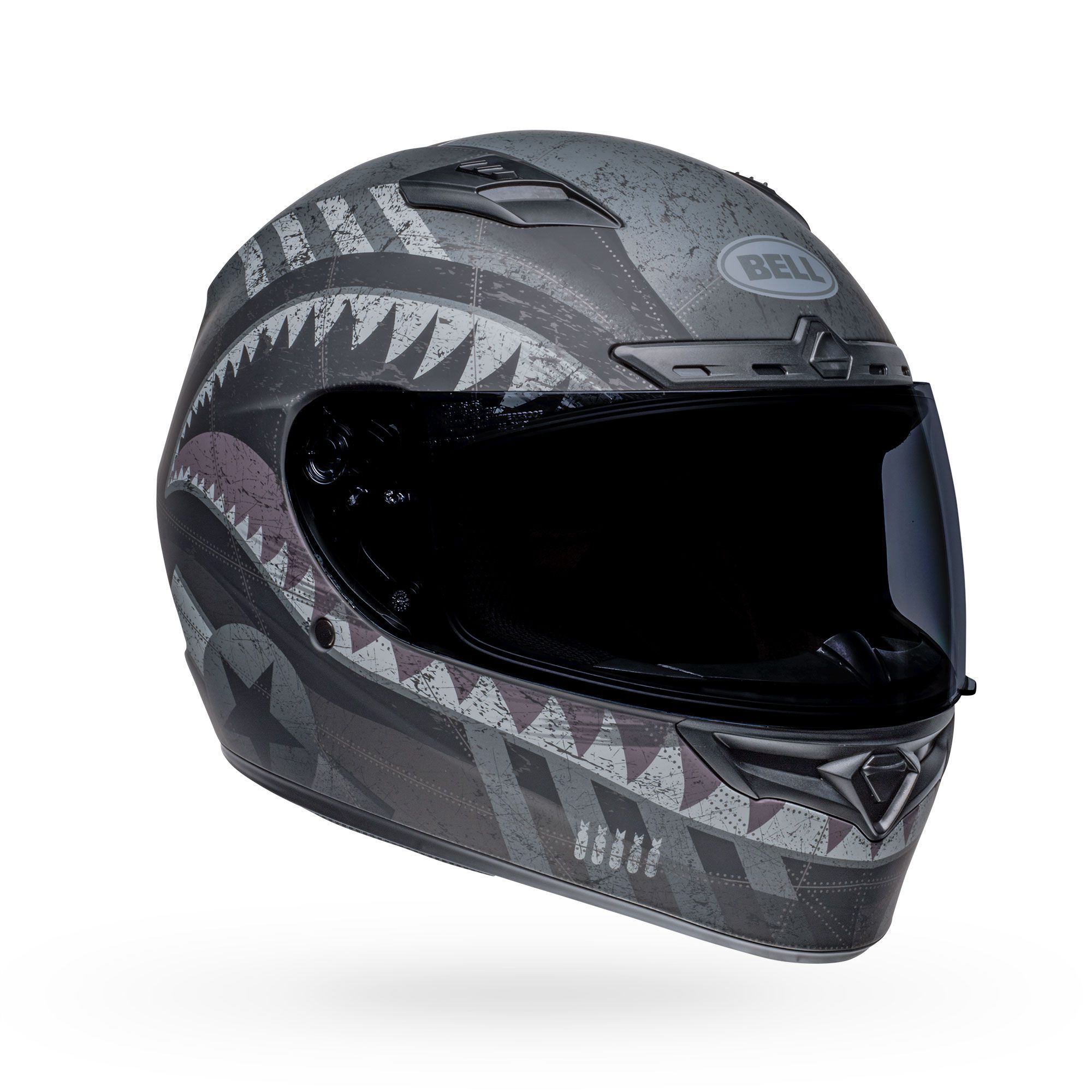 Bell Unisex-Adult's X Qualifier DLX Blackout Motorcycle