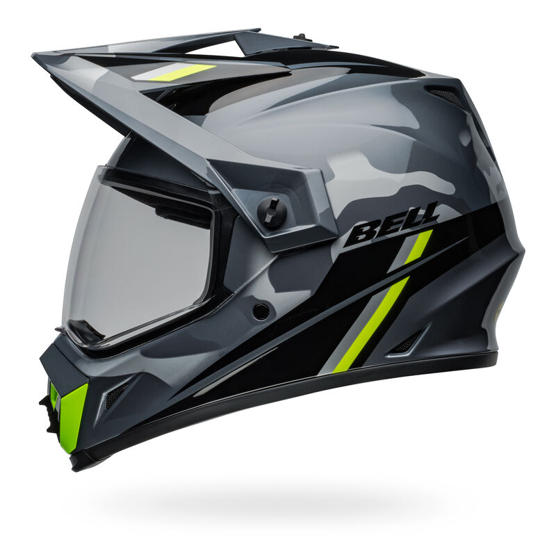 Casque Moto Cross Enduro Bell MX-9 MIPS DISRUPT Noir Charbon