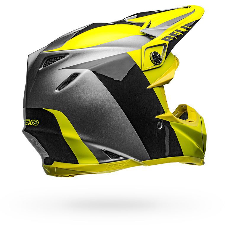 *FAST FREE SHIPPING*  Bell Moto-3 Motorcycle Off Road Dirt Adventure Helmet