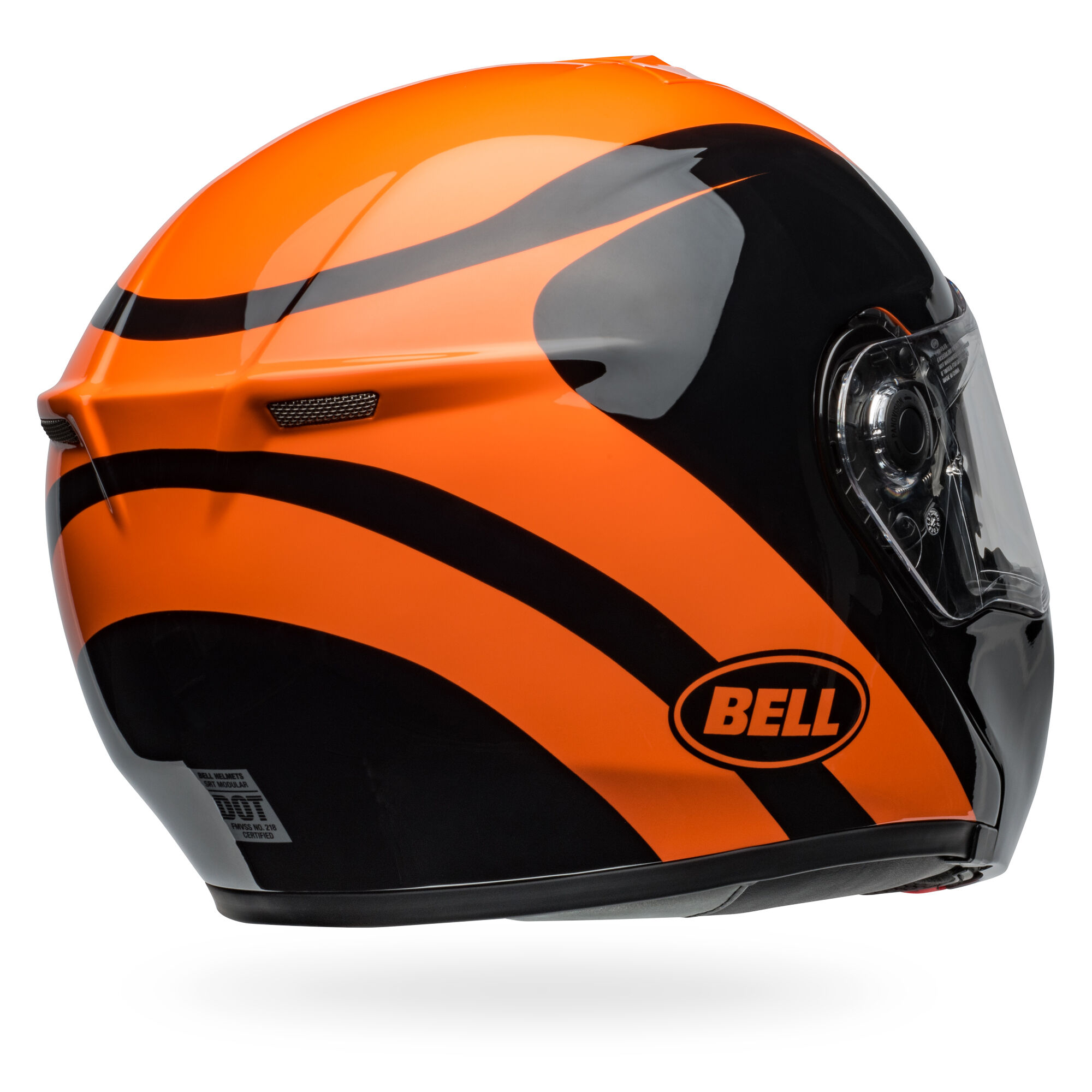 Bell SRT Velo Modular Helmet Black Orange XL