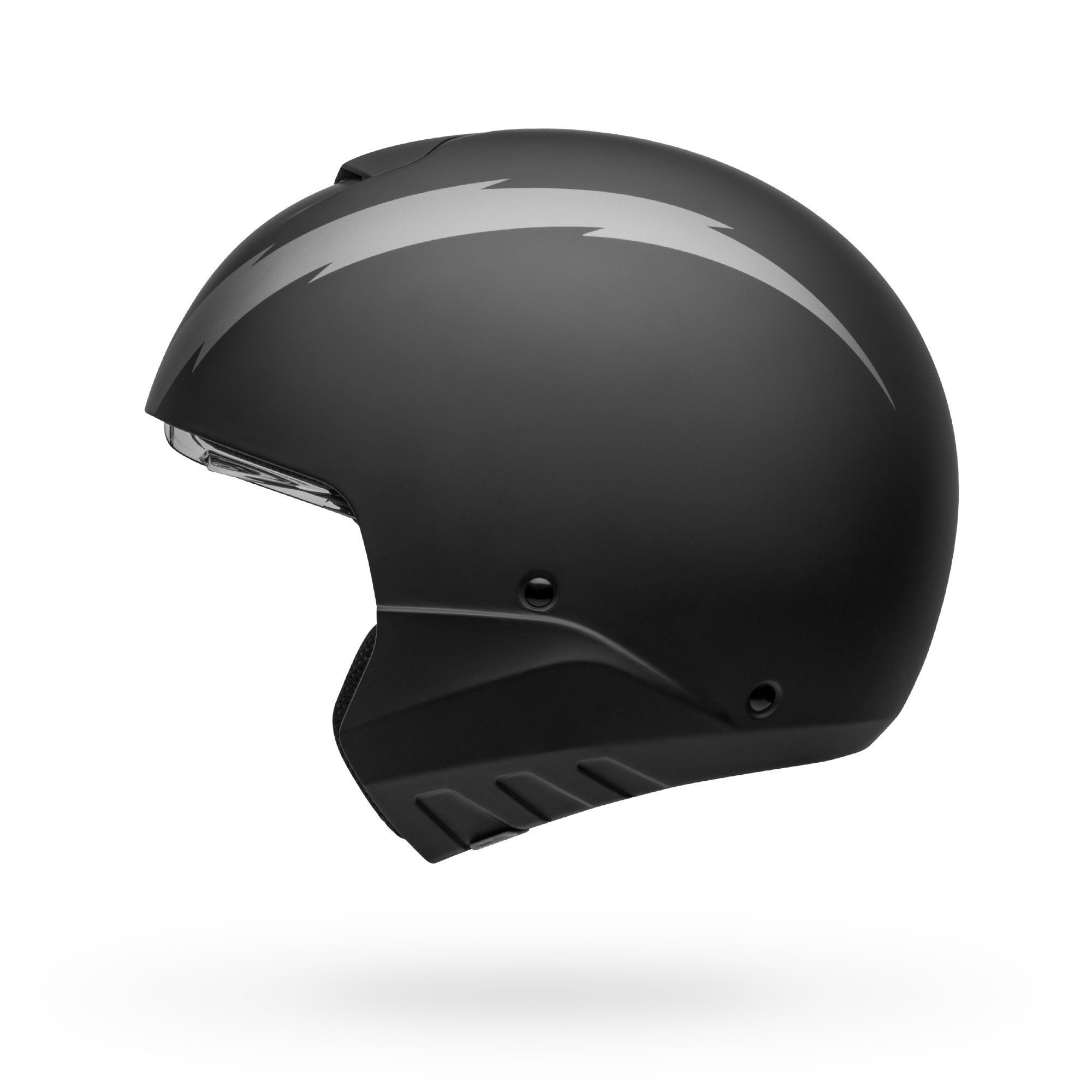 matte black bike helmet