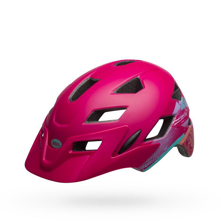 Bell Sidetrack Youth Unisex 50-57cm Matte Black & Silver Bike Safety Helmet 