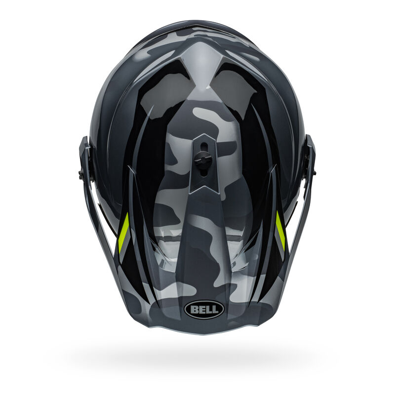 Casque Bell MX 9 Adventure Mips Dash gloss black red, trail