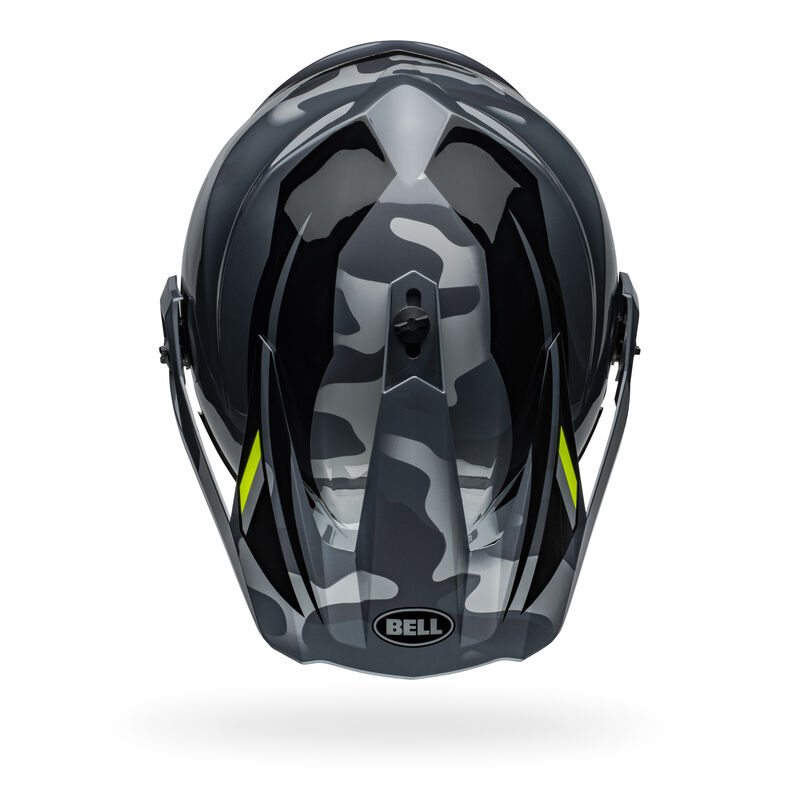 Casque Moto Cross Enduro Bell MX-9 MIPS DISRUPT Noir Charbon