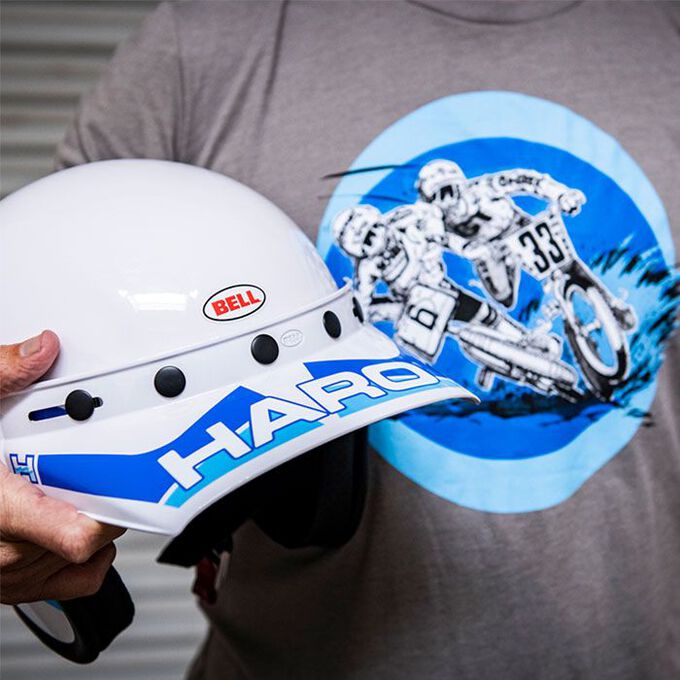 Bell Premium X Haro Tee Details