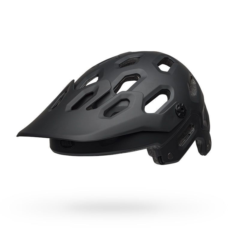 Mountain Bike Trail Enduro Crash MTB Bell Super 3 MIPS Helmet Matte Force Blue 
