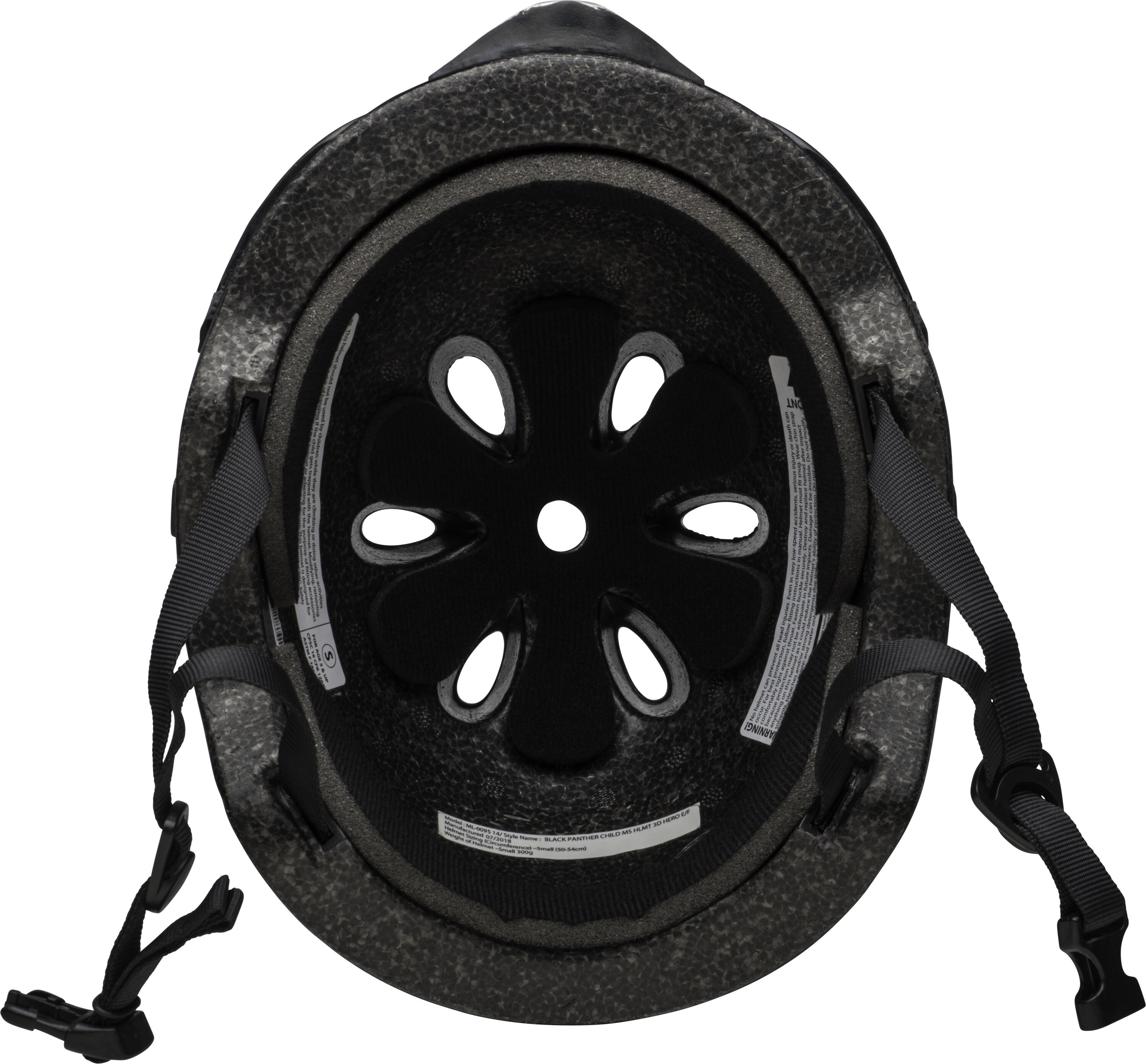 Black panther bike helmet best sale