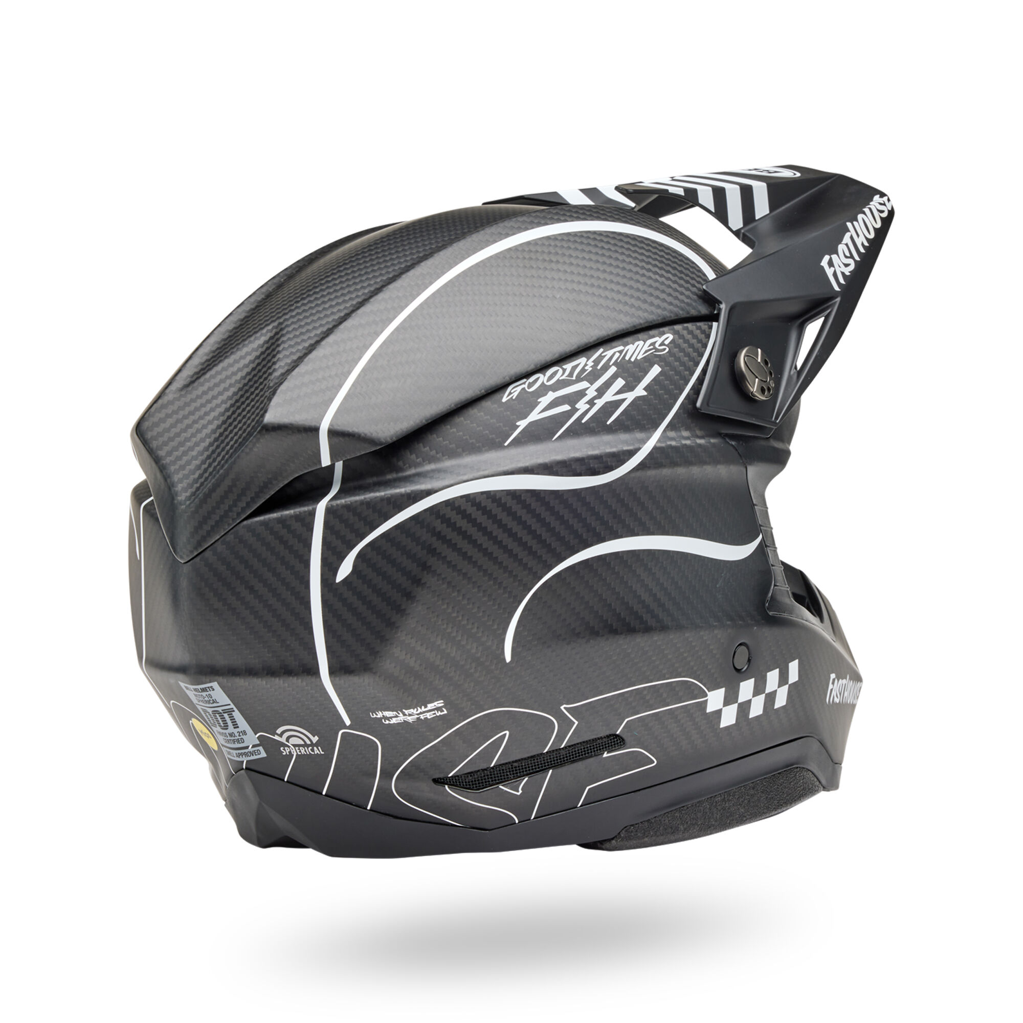 Amazon.com: BELL Moto-10 Spherical MIPS Helmet (Gloss Black