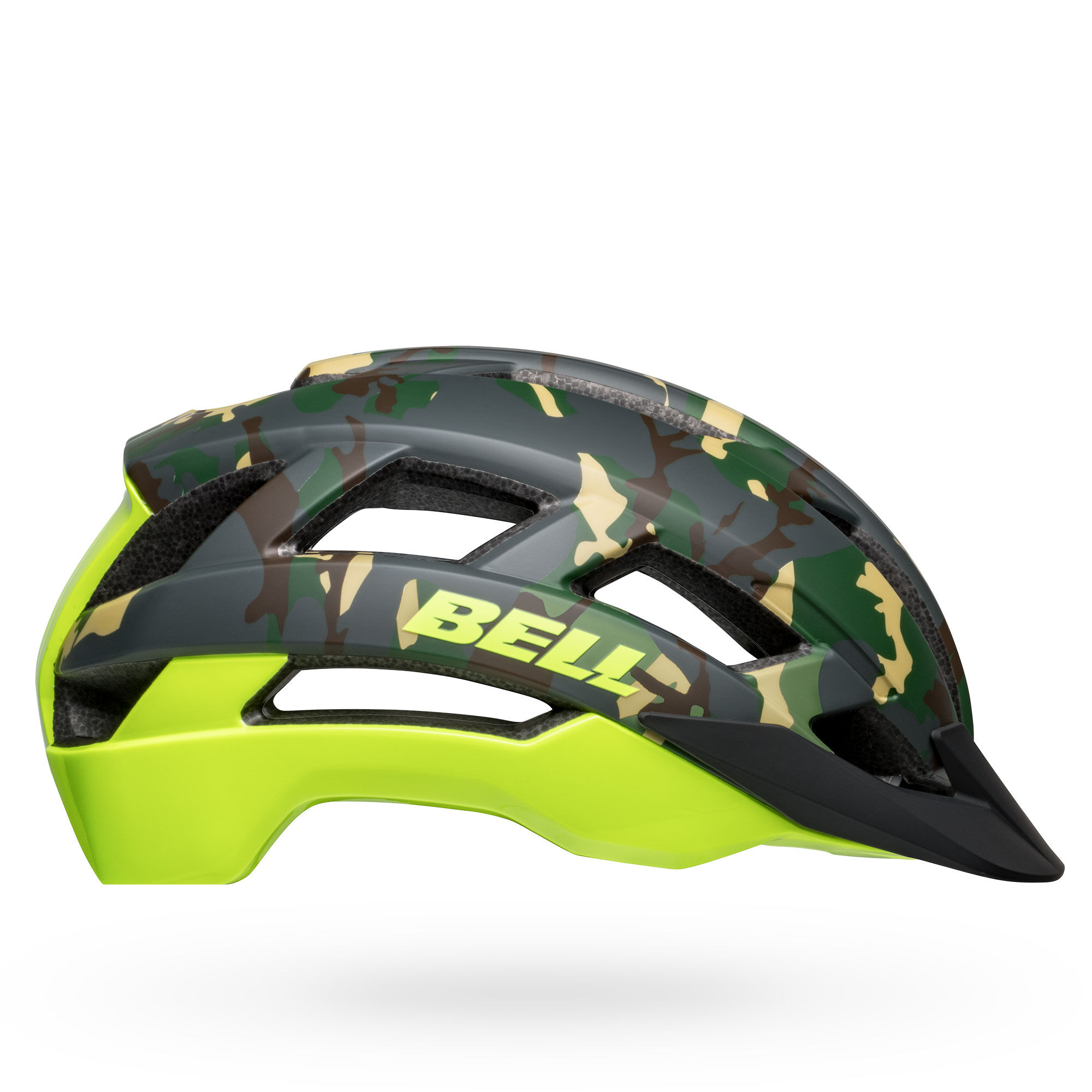 Camouflage store bike helmet
