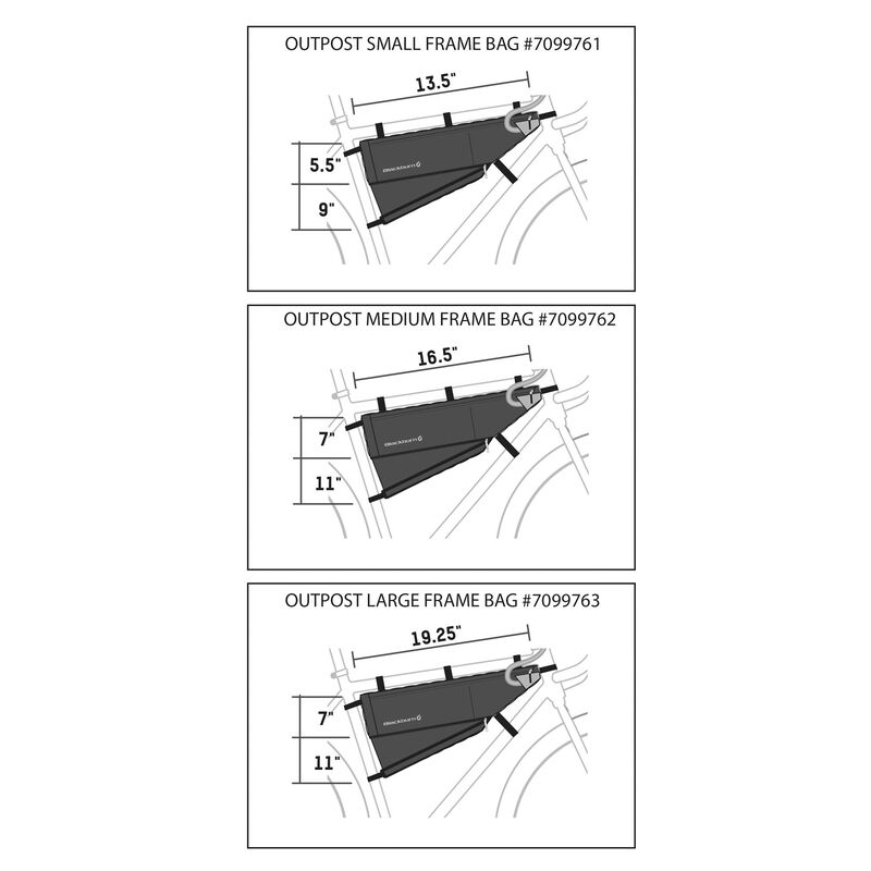 Outpost Frame Bag Medium
