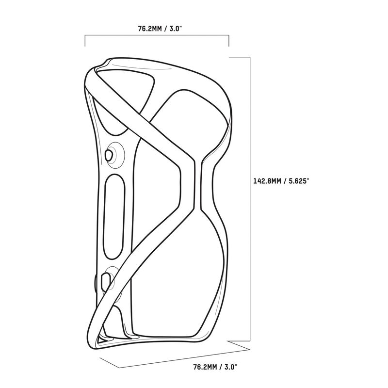 Cinch Carbon Fiber Bottle Cage