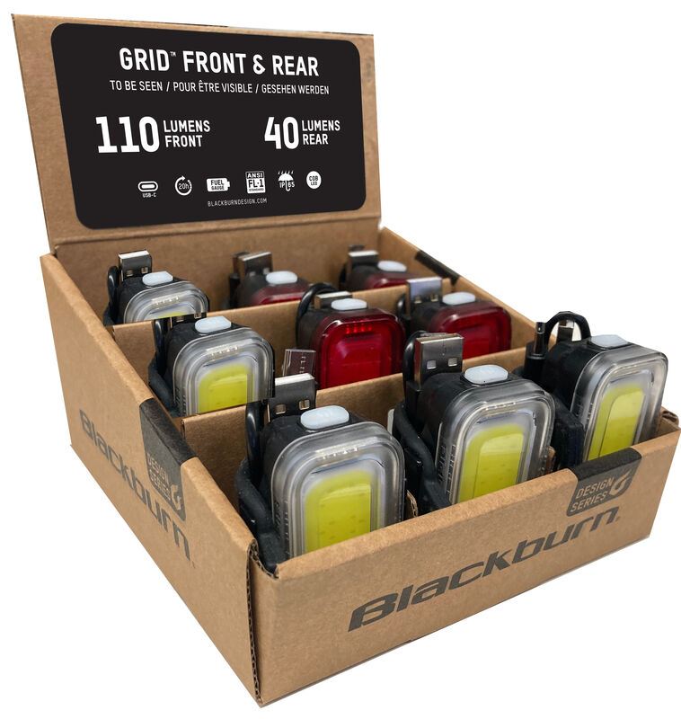 Grid Front and Rear Light Set PDQ