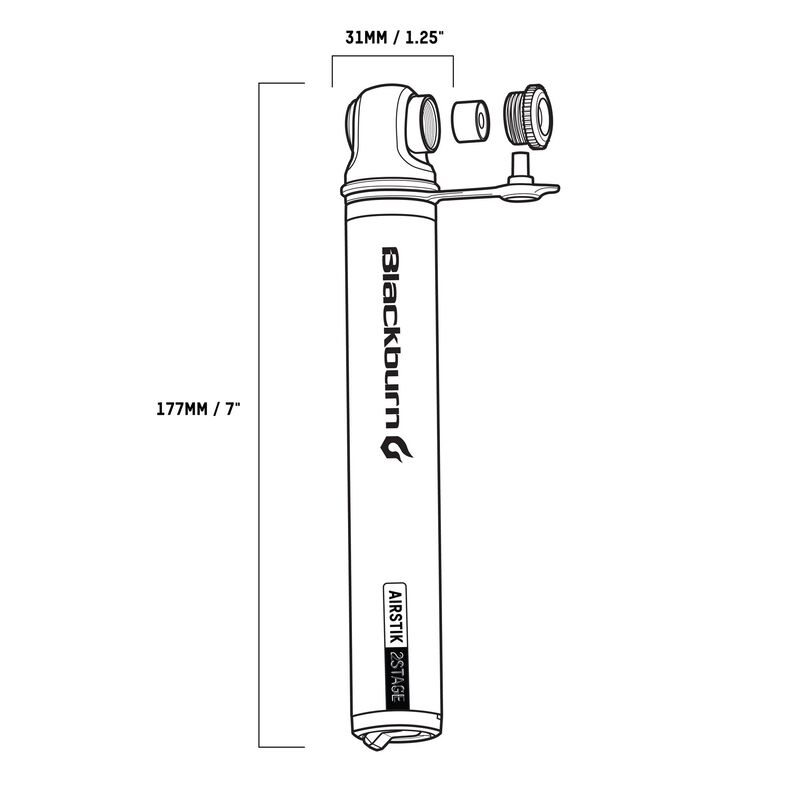 Airstik 2Stage Mini-Pump