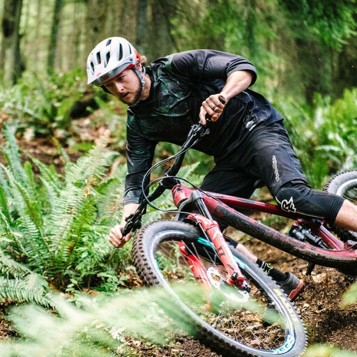MTB Rider in a forest