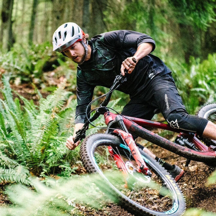 MTB Rider in a forest