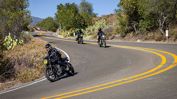 Built around their passion for motorcycles, the three combined their love of two-wheels and deep roots in the apparel industry to create one of the most influential women’s moto brand of their time. Built around their passion for motorcycles, the three combined their love of two-wheels and deep roots in the apparel industry to create one of the most influential women’s moto brand of their time.
