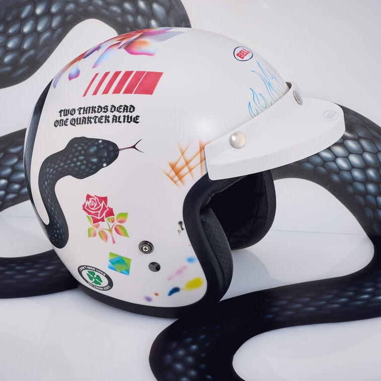 Death Spray helmet