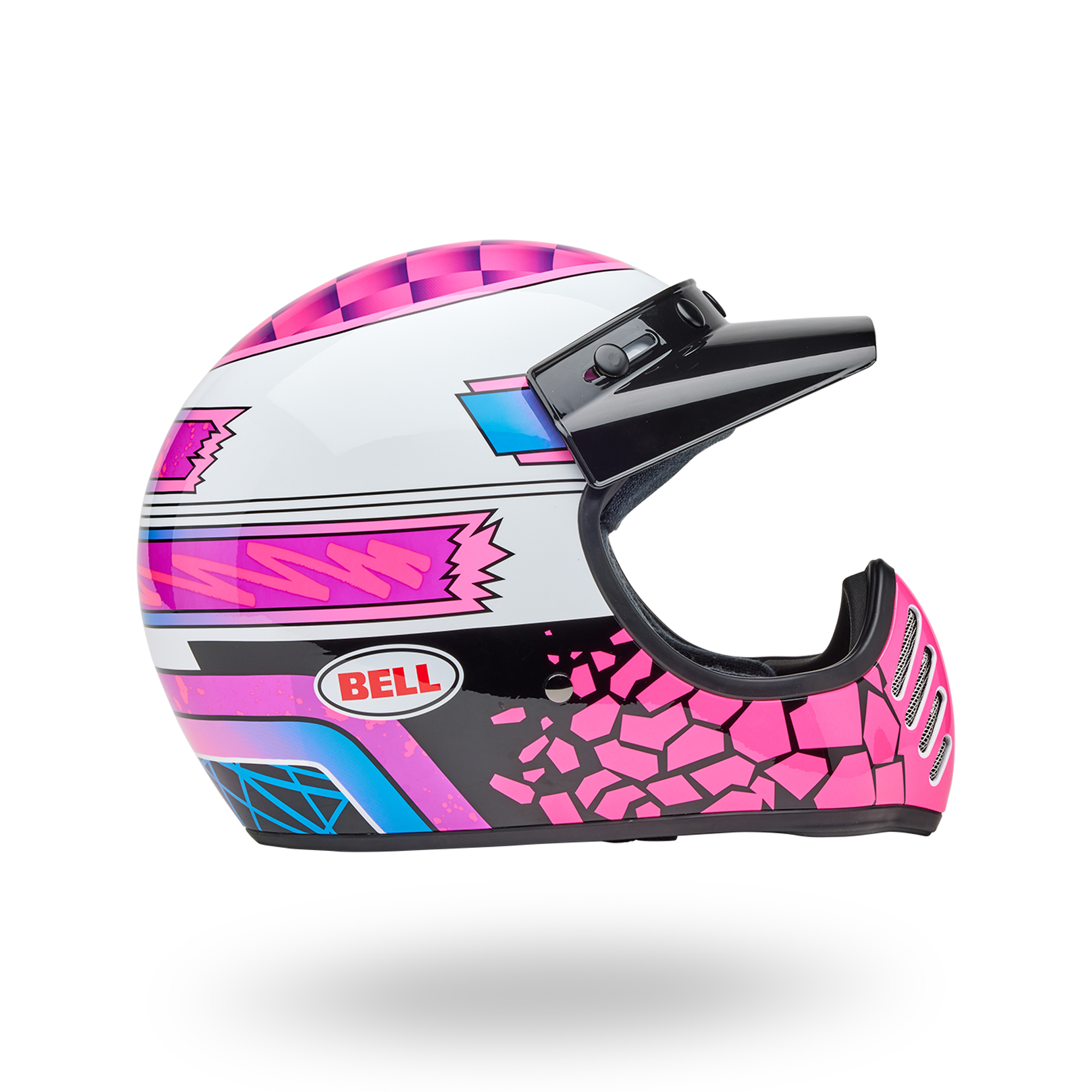Moto 3 Bell Helmets