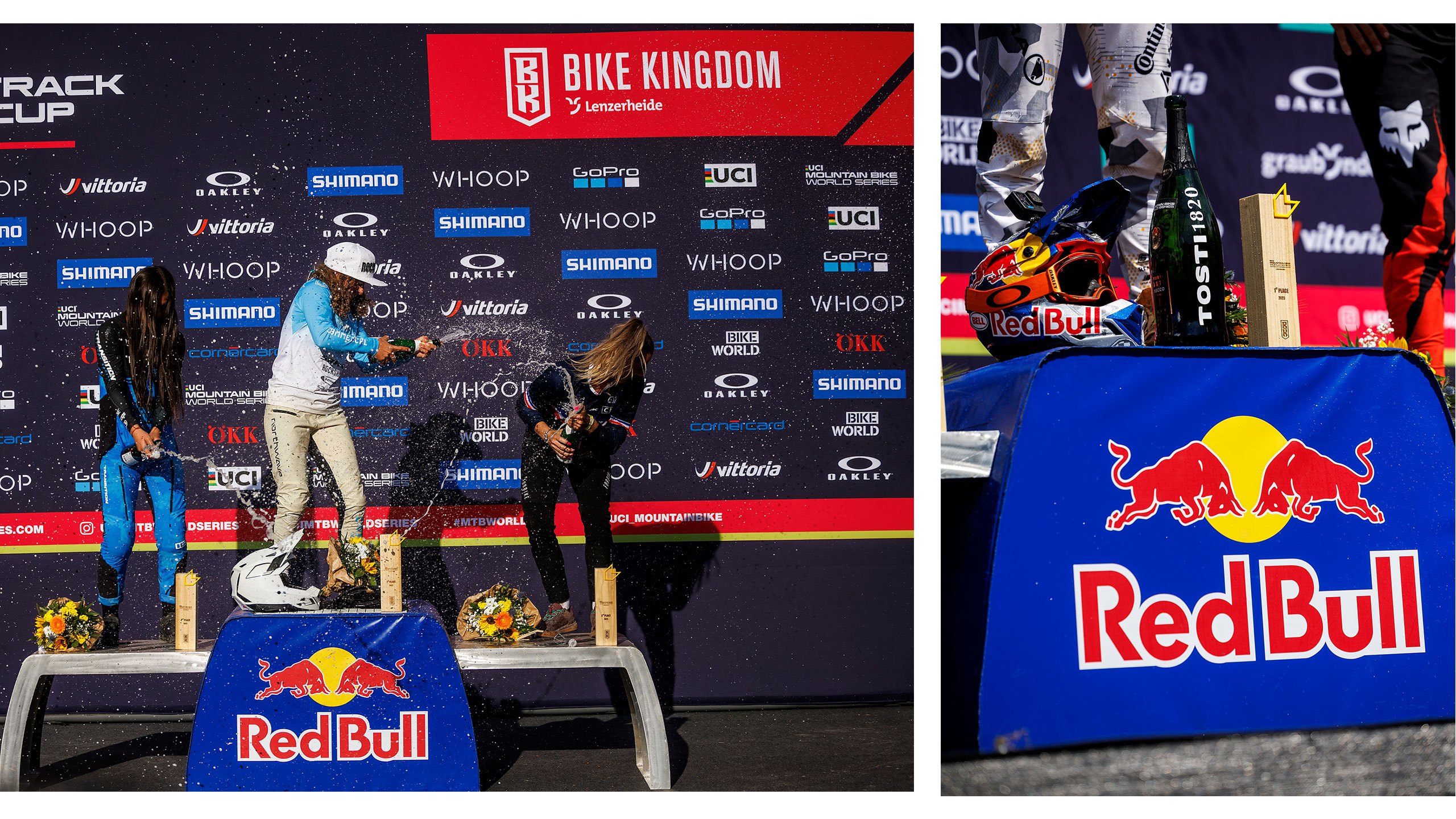 Podium at Lenzerheide UCI 2023