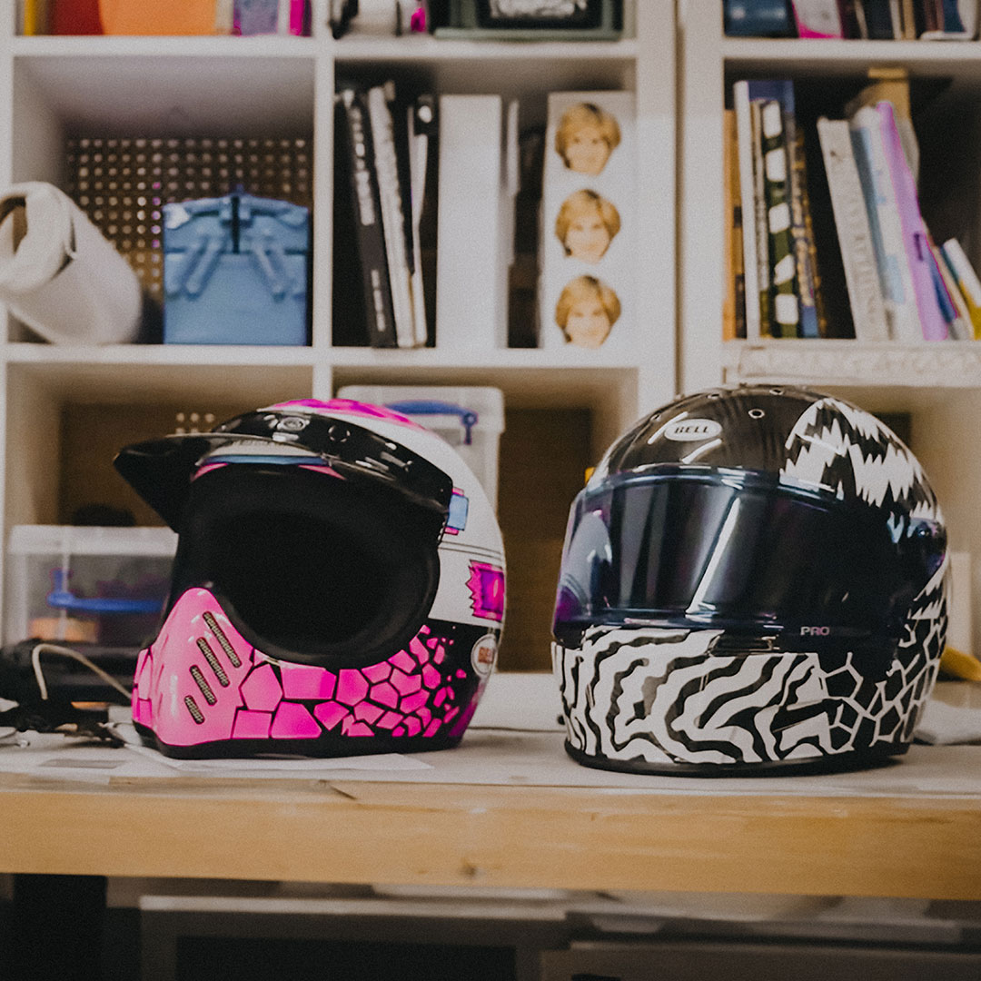 Bell Helmets with Death Spray collaboration