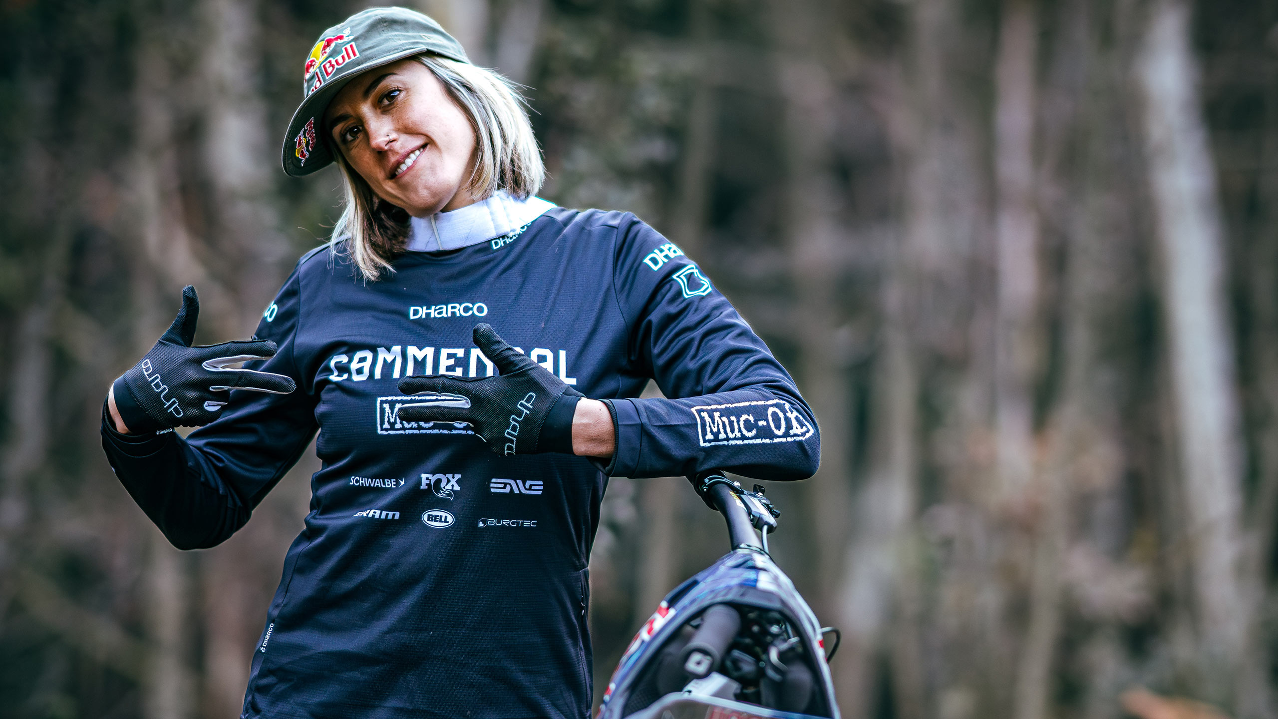 Bell Myriam Nicole bike athlete